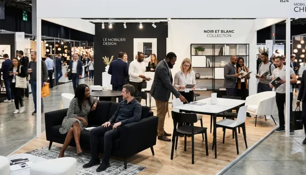 Comment meubler votre stand  sans stress ?