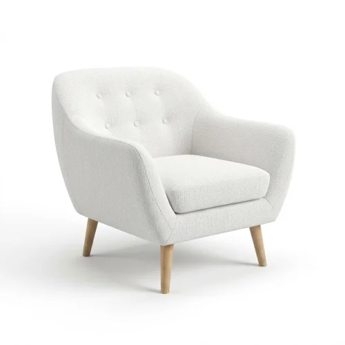 Fauteuil de Salon Blanc