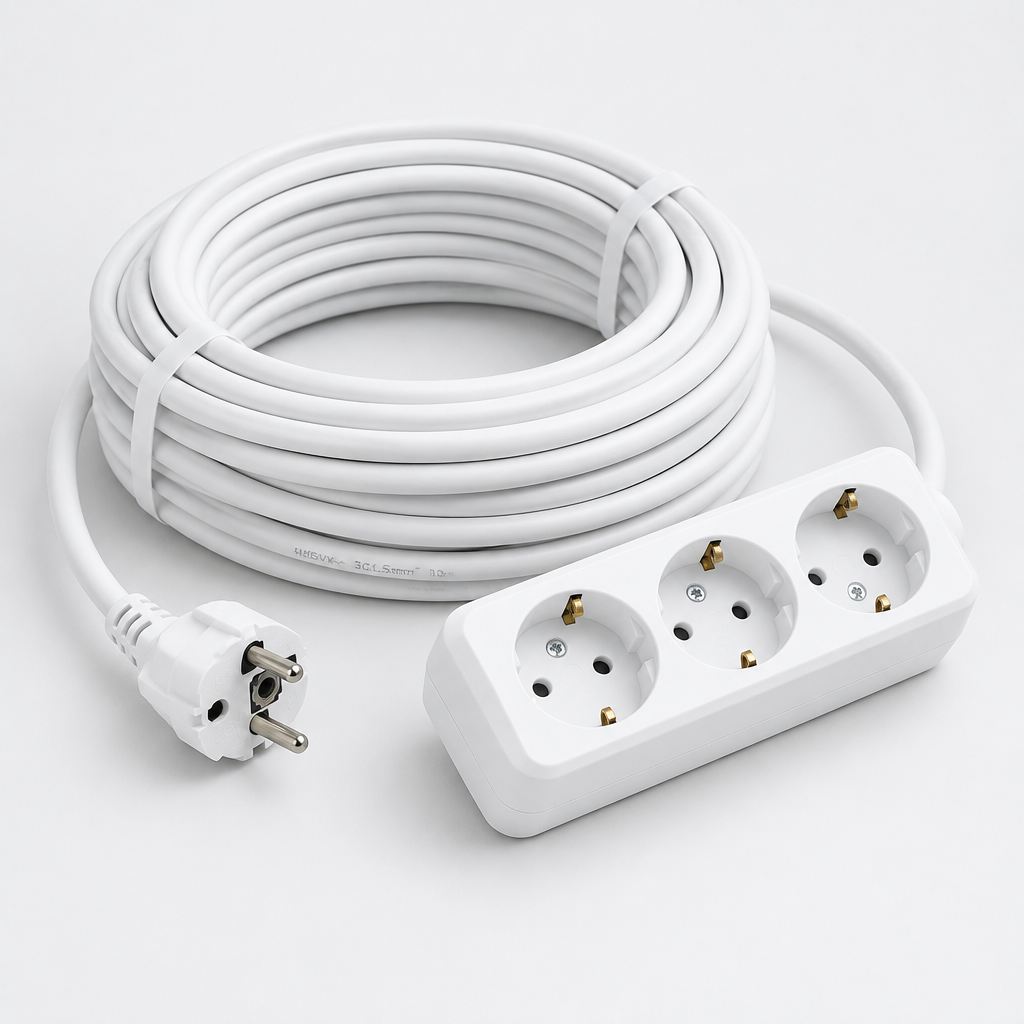 Rallonge électrique 10 m - 3 prises