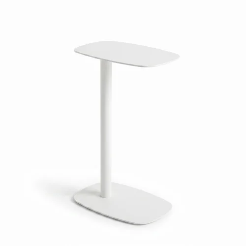 Table d'appoint design blanche